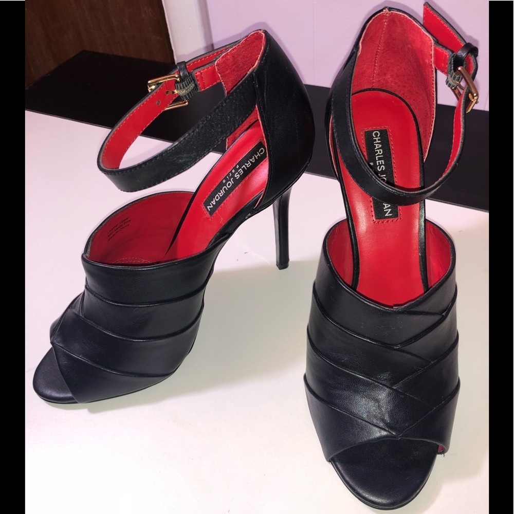 Charles Jourdan Black Heals
